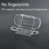 Game Console Faux Crystal Case Easy Installation Perfect Fitting Game Accessories Clear Faux Crystal Game Console Shell for PSP2000/3000