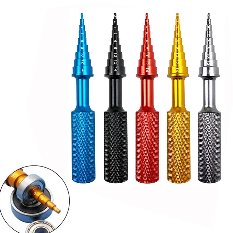 Zestaw Ściągaczy do Łożysk 2-14mm Zestaw Ekstraktorów do Łożysk Narzędzia Ręczne do Usuwania i Montażu Łożysk Samochodowych Narzędzia do Naprawy Samochodów Narzędzia Samochodowe