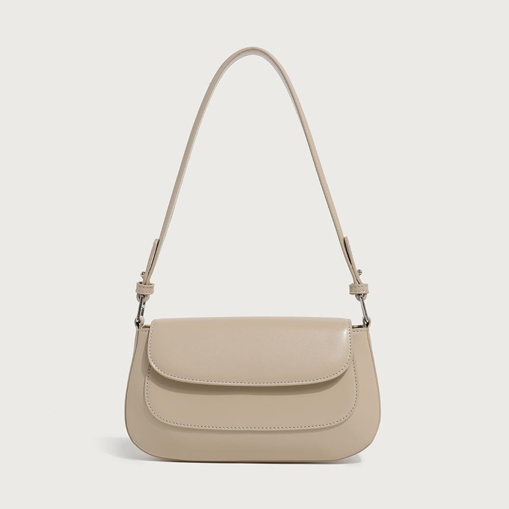 Trendy Saddle Bags Women Synthetic Leather Versatile Shoulder Bag Sewing Design Crossbody Bags for Female