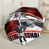 Ronaldo Cr7 Football Legend Portable Automatic Umbrella Compact 8-Rib Design Compact Design Travel Essential Compact Folding Umbrella