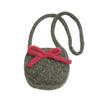 Plush Bow Shoulder Messenger Bag New Versatile Casual Fashion Shoulder Bag