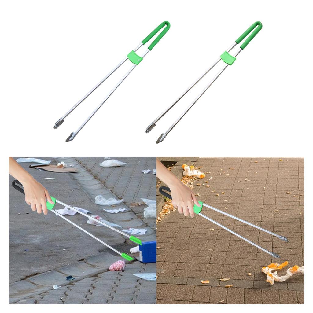 Trash Picker Upper Grabber Pickup Tongs for Floor River Cleanup Street aluminum rod