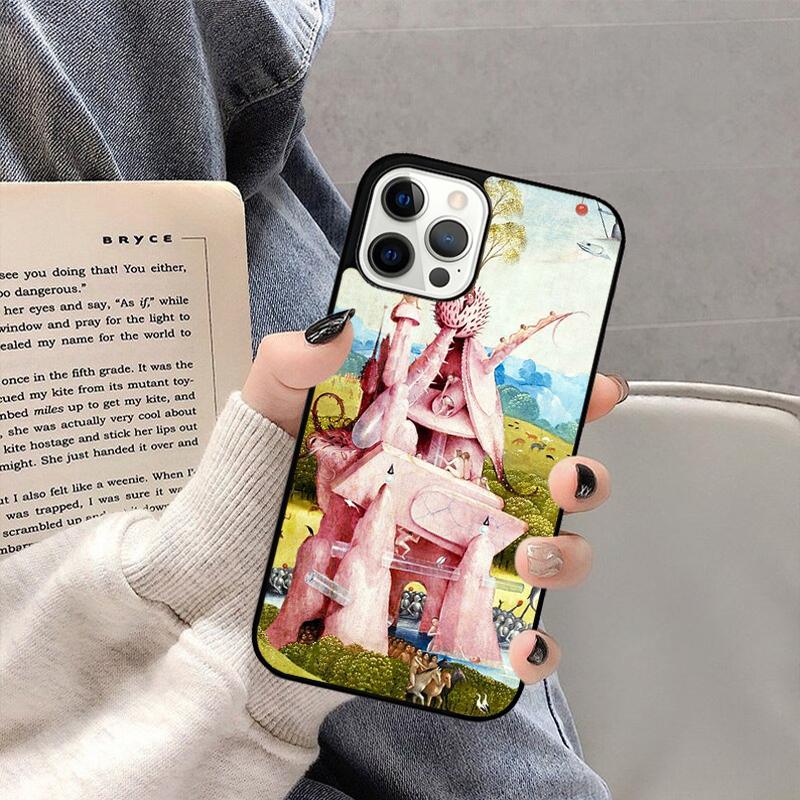 Hieronymus Bosch Art Phone Case For iPhone 17 Air 16 15 14 plus 11 12 13 Pro  Max coque Cover Shell