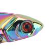 5PCS Zinc Alloy Vib Blade Lure with Treble Hooks Swimbait Lure Fishing Blade Bait  For Freshwater