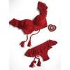 Set Costume da Bagno Bikini a Balze di Pizzo Europeo e Americano
