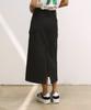 BEENTRILL Sunday Fatigue Denim Long Skirt (Black)