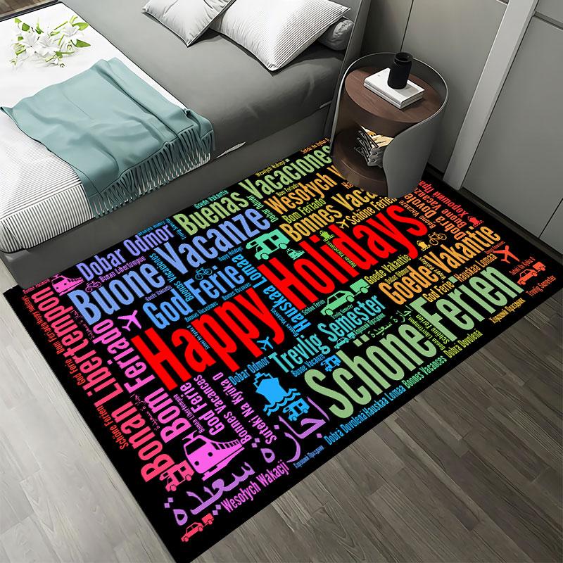 

Ковер для гостиной, спальни, приветственный ковер, прикроватный коврик для окна, крыльца, двери, современный нескользящий коврик 40x60cm