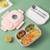 Cute Cat 304 Stainless Steel Bento Lunch Box