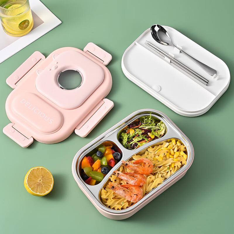 Cute Cat 304 Stainless Steel Bento Lunch Box