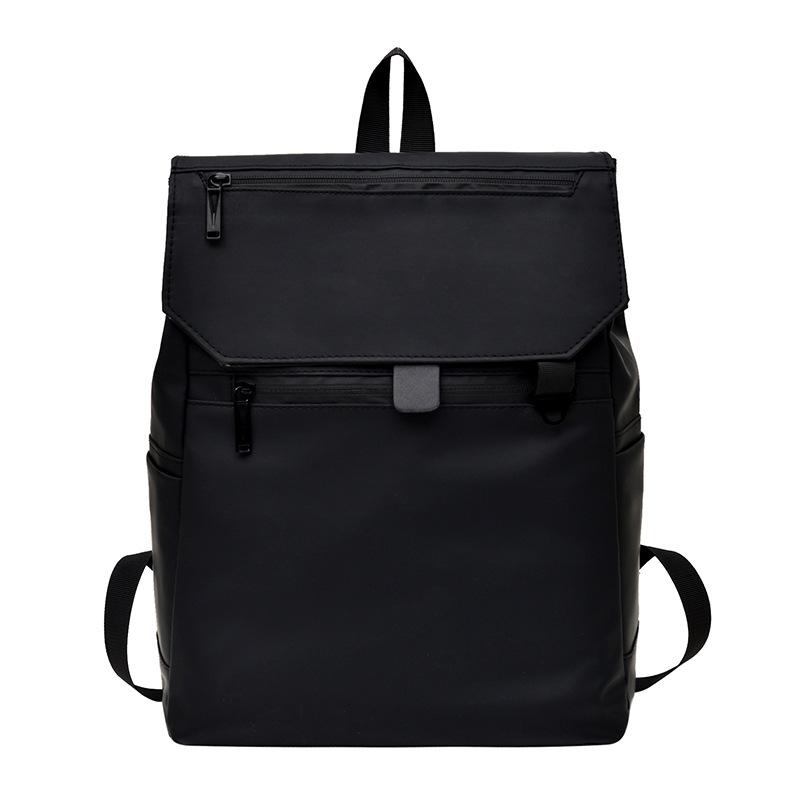 

TS JYL laptop bag,2024 New Casual Business Backpack Unisex Large Simple Waterproof PU Bag One size fits all