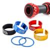 Zinc Zinc Alloy Ring Bicycle Bottom Bracket Adapter Bicycle Bottom Bracket Conversion Washer Bottom Adapter