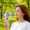 2026 Foldable High-Speed Neck Hanging Cooling Fan with Mini Turbine & Ice Pack