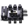 Cooling Fan Hub, 1 to 8, Fan Hub 3-Pin PWM Splitter, Computer Mining Adapter, Cooling Power Supply