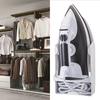 Iron Holder Wall Mounted Heat Resistant Widened Electric Iron Organizer with Hooks for Closet Hotel