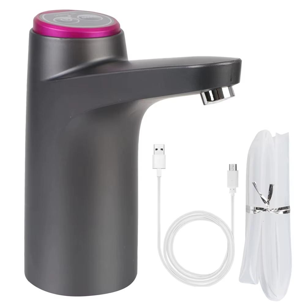 Portable Automatic Water Pump USB Charging Water Pump Touch Control Switch Water Bottle Gallon Drinking Water Bottle