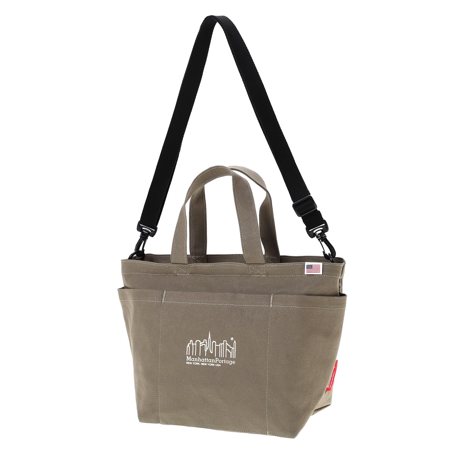 

Genuine Product Tote Bag MP1360CNVS Whitestone Tote Bag Canvas BRN [Manhattan Portage] [Official] коричневий