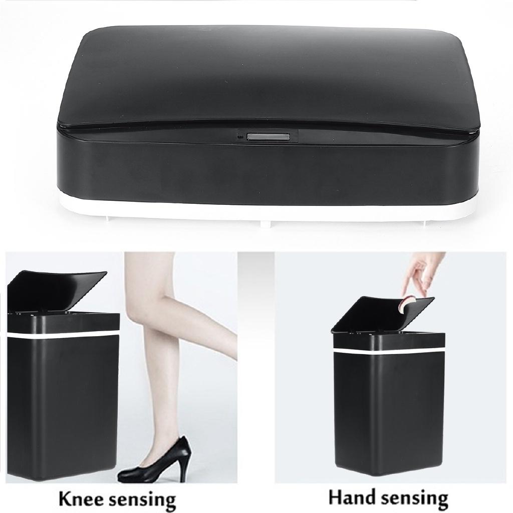 15L Induction Automatic Touchless Smart Infrared Motion Sensor Rubbish Waste Bin Kitchen Trash Can Garbage Bins for Home