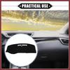 Car Dashboard Cover Mat Compatible for Buick LaCrosse 2005-2008, Protective Polyester Black Center Console Interior Trim Dash Board Mat Replace Parts