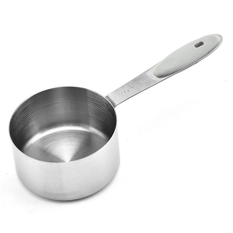 430 Stainless Steel Multi-Function Measuring Spoons and Cups Set for Baking, Coffee, and Seasoning