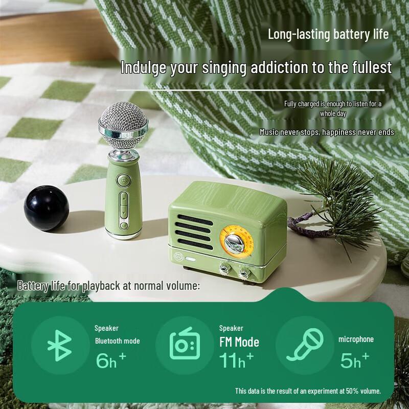 Mao Wang Little Prince OTR Karaoke Portable Bluetooth Speaker CN plug (adapter included)