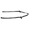Black Leg Lifting Strap Long Leg Lifter Mobility Tool Hand Grip Leg Lifter for Elderly Disability Stroke