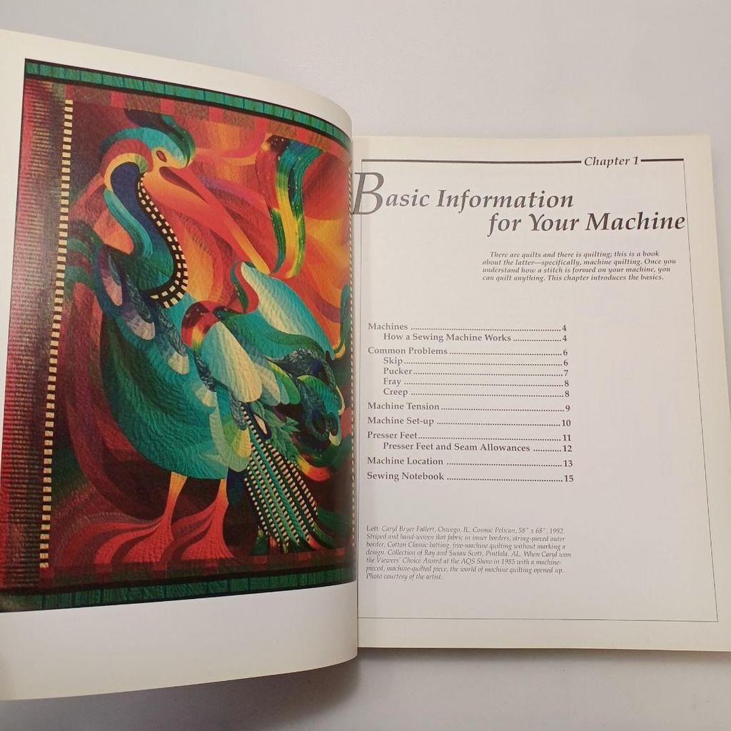 [USED] 587 The Complete Book of Machine Quilting (Contemporary Quilting)