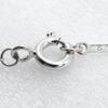 TIFFANY&Co. Loving heart Necklace Paloma Picasso Silver925 2.6g Women Used