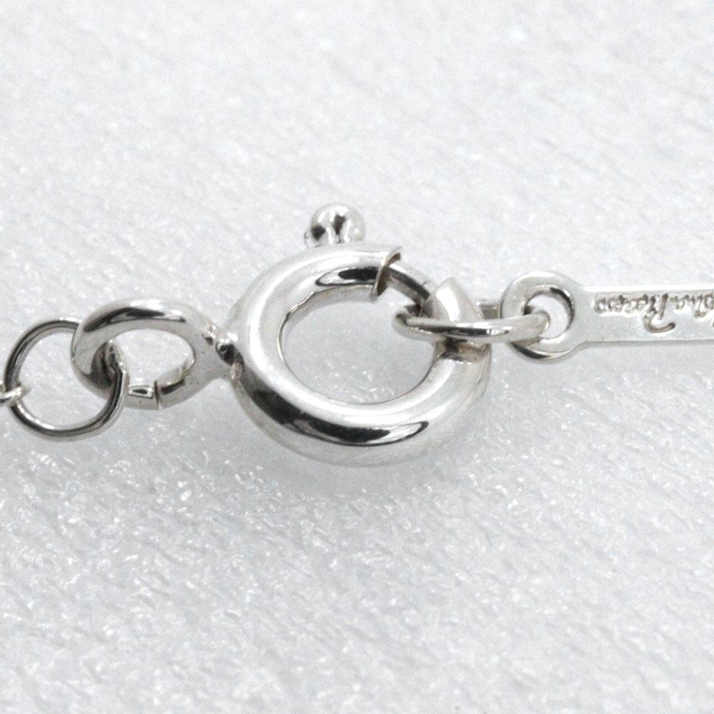 TIFFANY&Co. Loving heart Necklace Paloma Picasso Silver925 2.6g Women Used