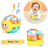 Baby Bee Colorful Bed Bell Rattle Hand Grasping Ball Children Grasp Puzzle Toy