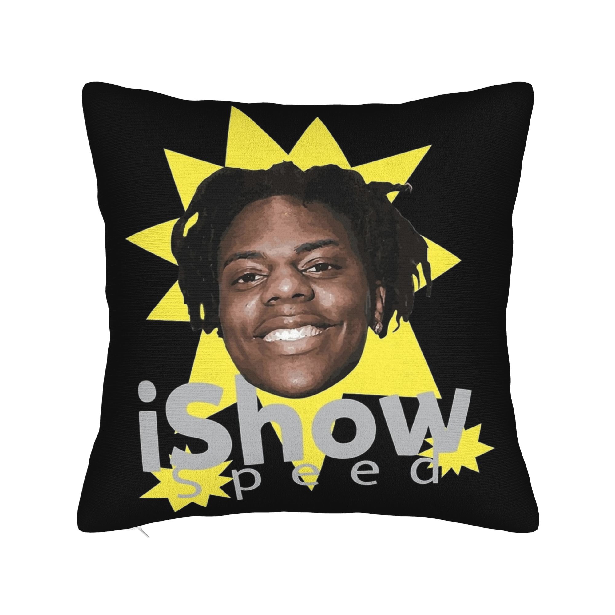 Наволочка IShowSpeed Ben Comfy Наволочка для дивана в гостиной Винтажные наволочки 12x12Inch