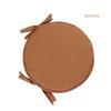 Indoor Outdoor Solid Color Washable Removable Home Decoration Chair Cover Seat Pad Round Cushion