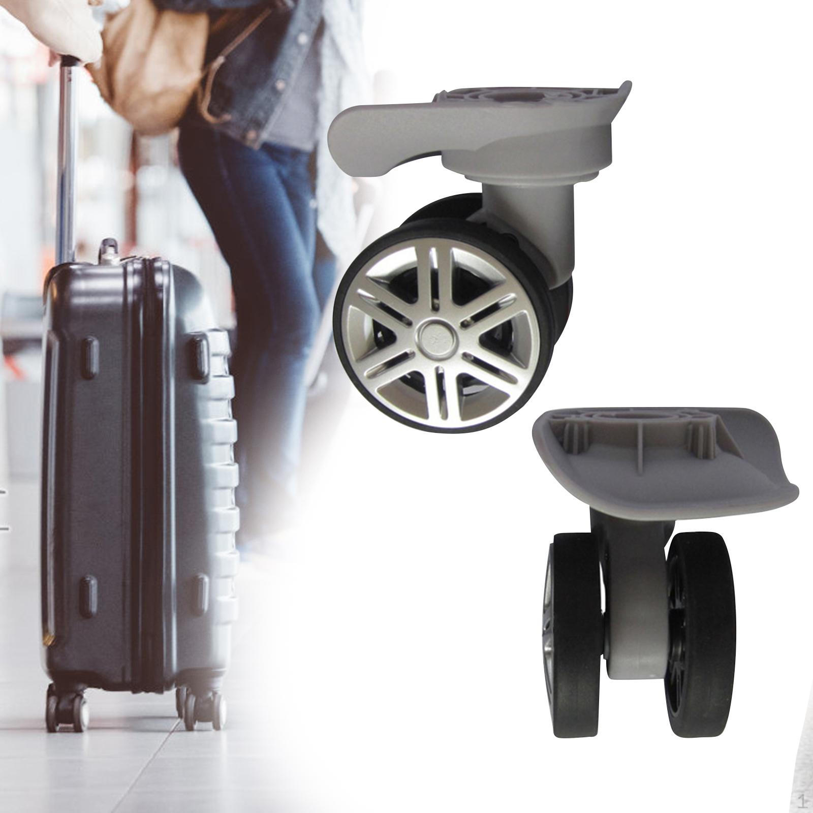 Комплект колес для багажа с функцией плавного вращения Light Gray