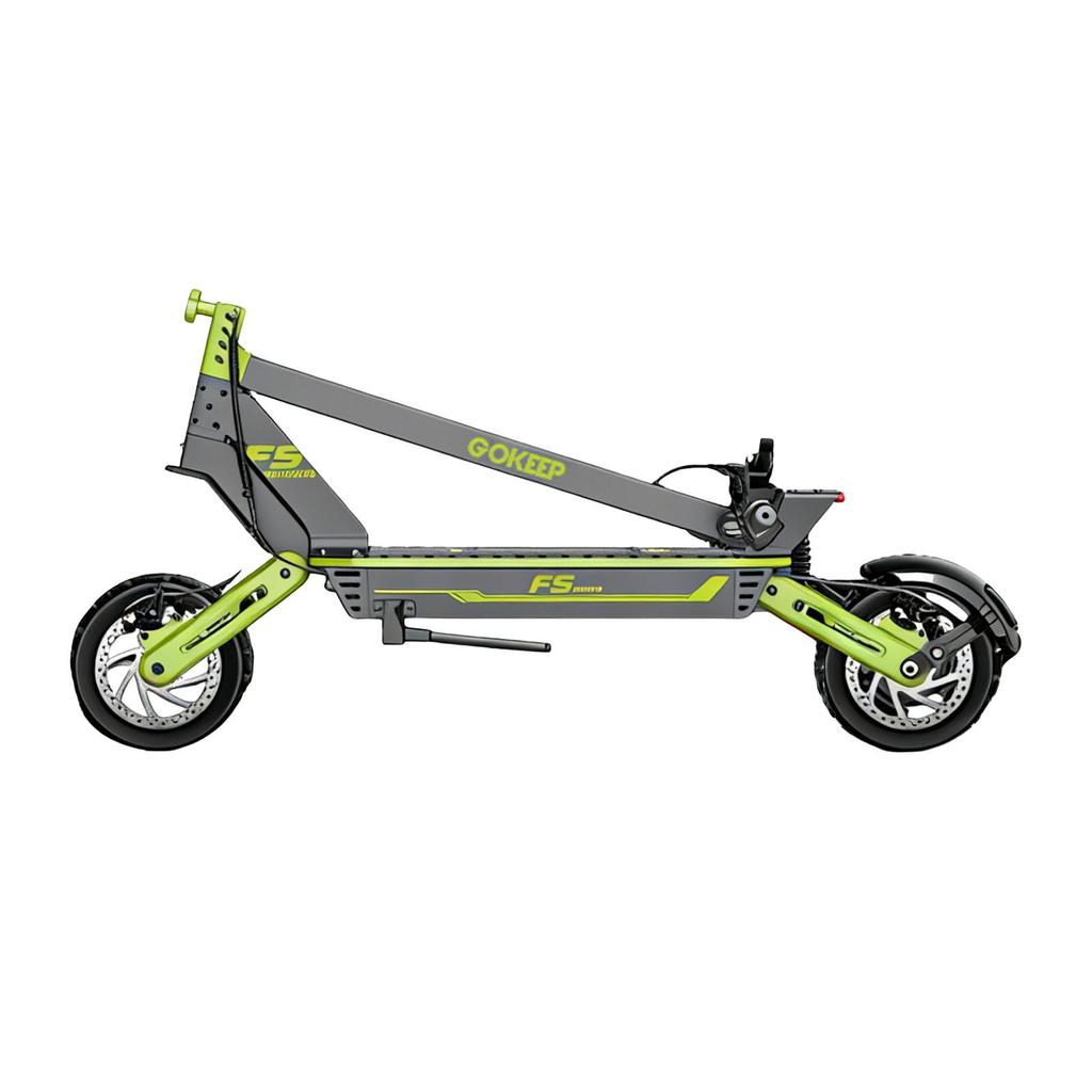 GOKEEP F5 1000W Dual-Drive E-Scooter for Adults 52V20Ah, Up to 50km/h, 11" Off-Road Tire, Full Suspension, Urban Electric Scooter