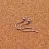925 Sterling Silver Ear Hooks: Handmade Dangle Earrings with Pearls, DIY Jewelry Findings for Women