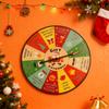 Wood Rotating Wheel for Christmas Gift Exchange with Easy Setups Perfect for Various Party Occasion and Festival Decors