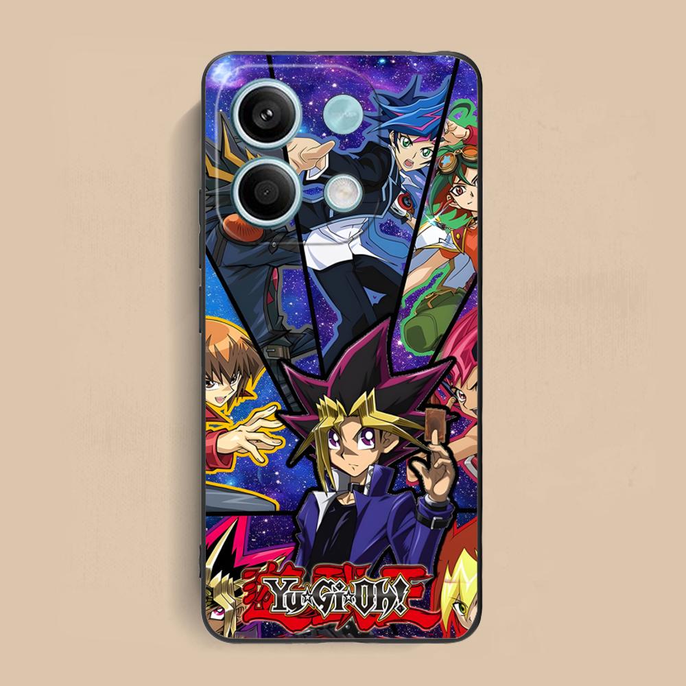 Fashion Yugioh Anime Phone Case for Xiaomi Redmi Note 14 13 12 11 A5 3 2 1 Pro Plus 4G 5G Colour Printing Cover Pretty Luxury