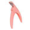 Nail Art Clipper Manicure Nail Tip Cutter Robust Simple Operating Fake False Nail Trimmer for DIY Pink