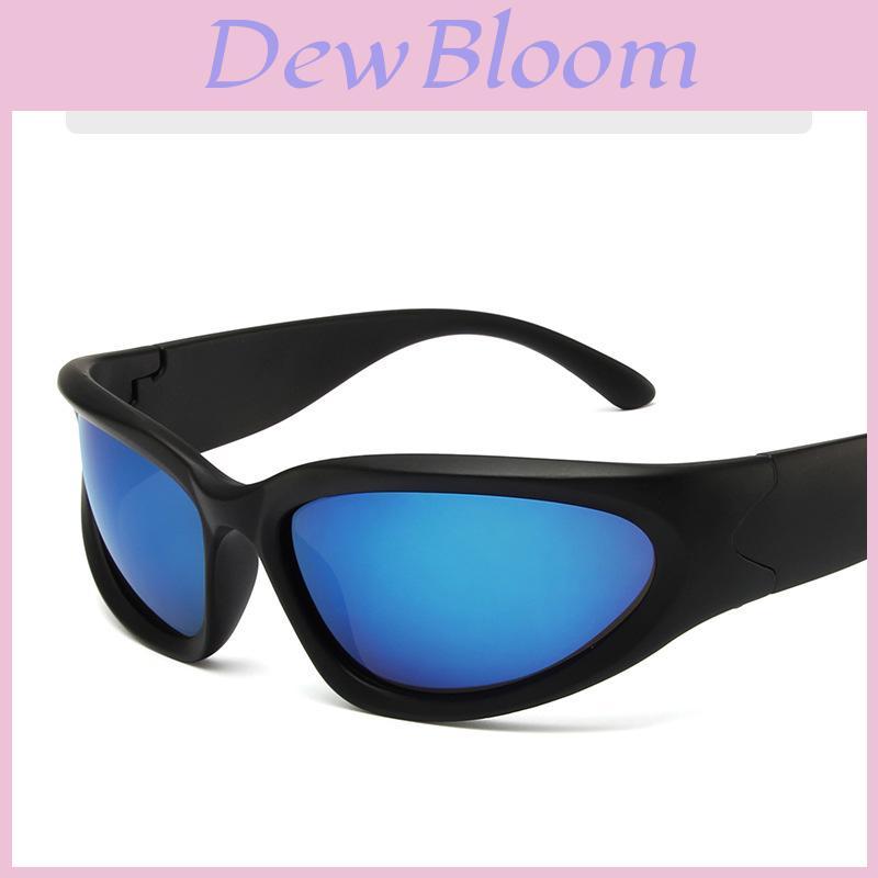 Future Style Cat Eye Sunglasses With Uv Protection For Outdoor Cycling And Street Fashion