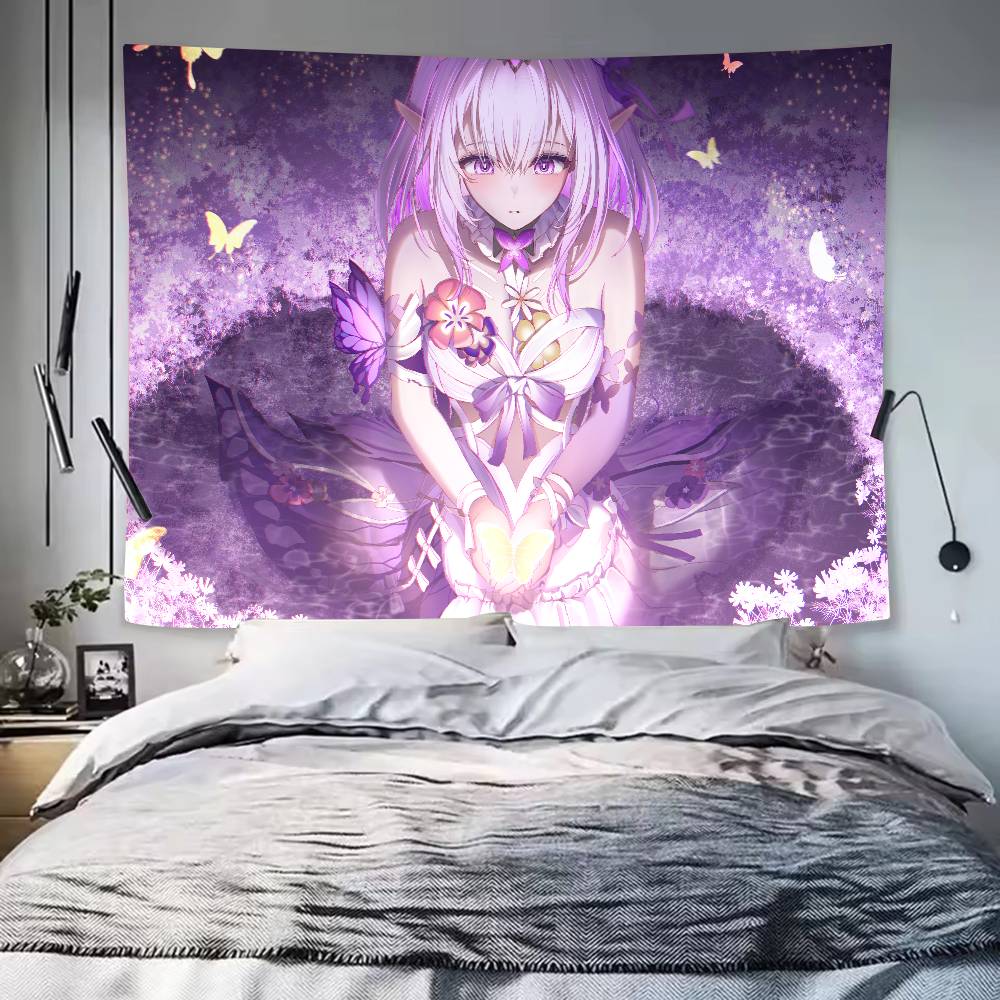 Pretty Hot Castorice Cool Honkai Star Rail Tapestry Popular Room Decoration Wall Tapestry Art Room Home Decor Wall Art Decor