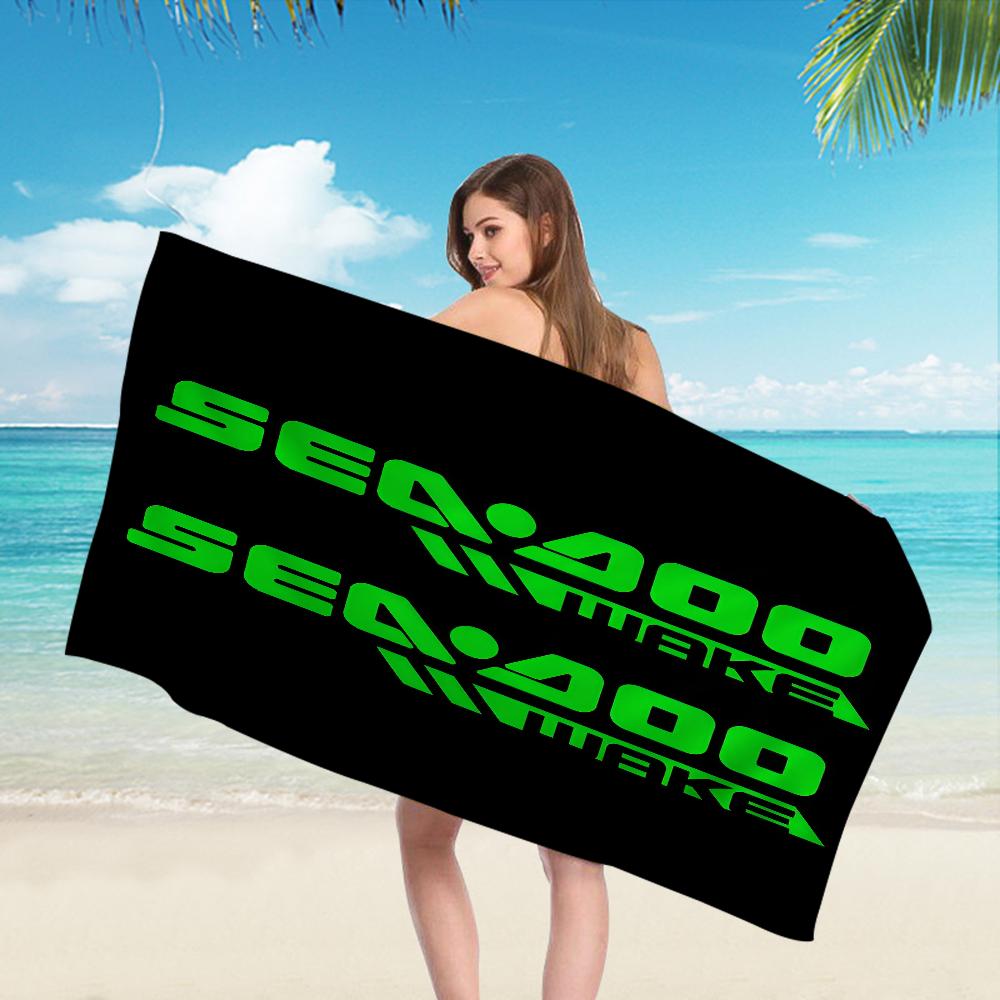 S-Sea D-Doo Seadoo Microfiber Beach Towel Absorbent Quick dry Soft Yoga Swimming Resort Mountain Climbing Towel