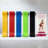 Maika Yoga Fitness Gradient Color Resistance Band for Buttocks Training and Stretching