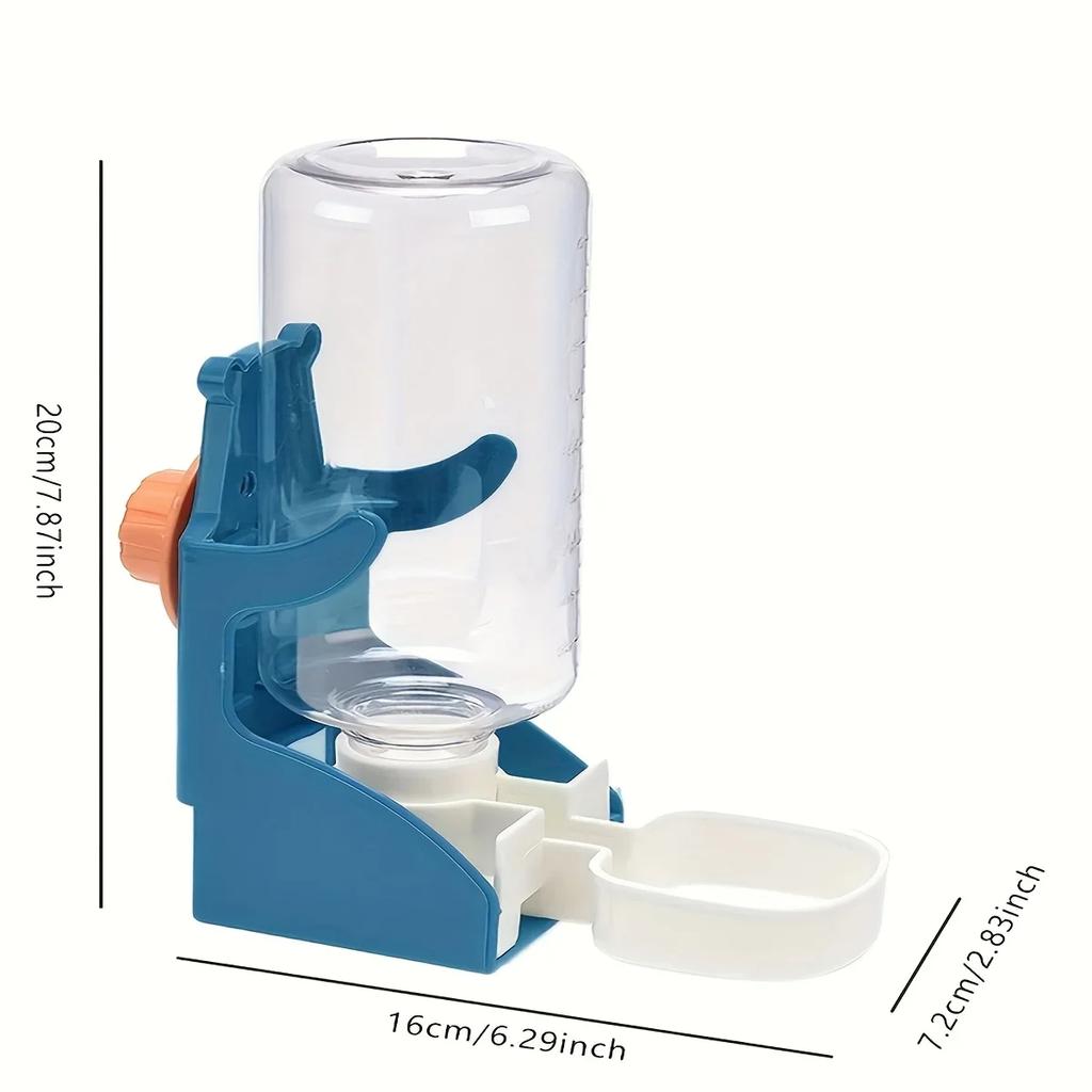Automatic Water Dispenser for Birds Parrot Feeding Cage Transparent Parakeet Seed Container Food Feeding Cage Water Dispenser