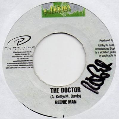 7inch Record BEENIE MAN - The Doctor NONE K..Licious Musi Jamaica Reggae, Ska & Dub Used
