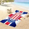 SCFC Logo Beach Towel, Large Soft Quick Dry Towel for Beach Camping Swimming