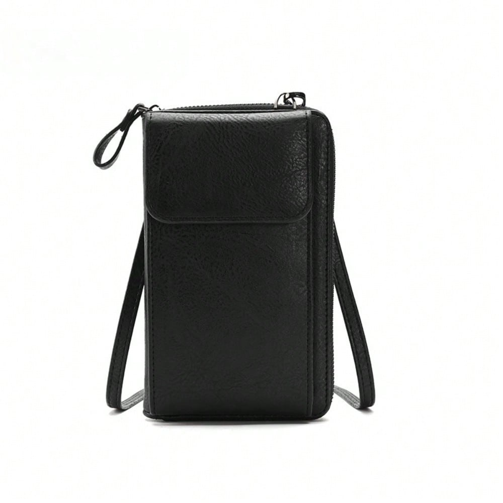 Nouveau portefeuille pour femme Printemps Sac bandoulière Messager black multicolore