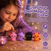 Tiny Glowing Fantasy Spirits DIY Bead Kit Handmade 3D Bead Pet Keychain Making Kit  For Beginners