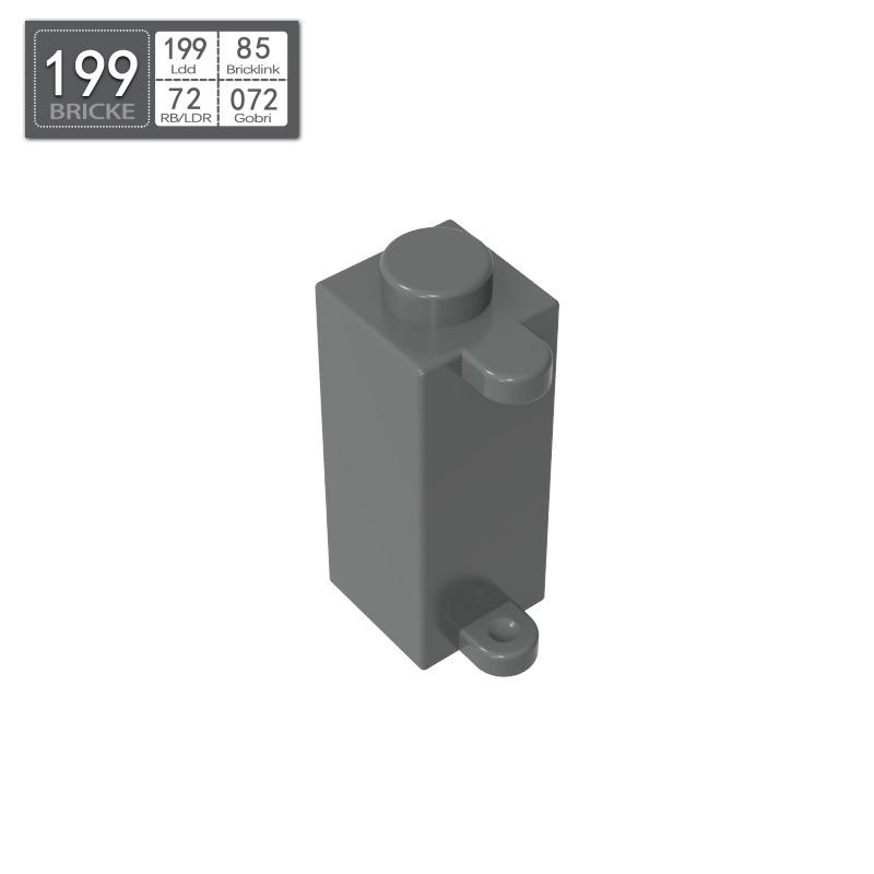 

Кирпич Гостевой BRICKE 3581 1x1x2 Кронштейн для двери и окна, Совместим с конструкторами LEGO MOC, Запасные и DIY отдельные детали. 1 Piece темно-серого