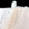Beads Colored Diamonds Nails Pearl Imitation Pearl Encryption Fabric Wedding Dress Headgear Gauze Skirt Background Cloth Mesh