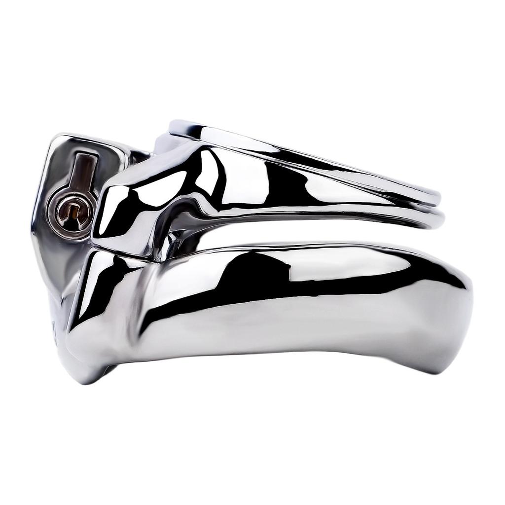 Stainless Steel CB Lock Metal Chastity Lock Male Penis Cage Chastity Sex Toys Cock Ring Urethral Chastity BDSM