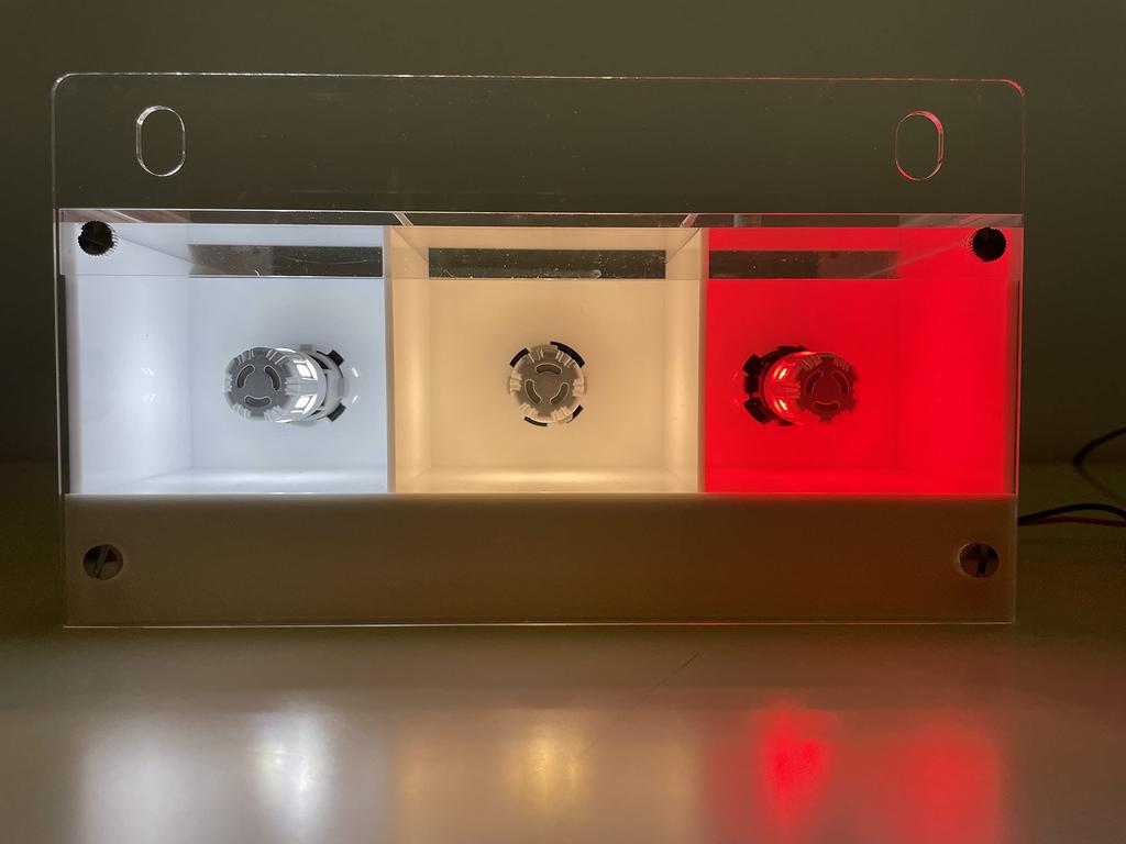 Nissei Kogyo POLARG LED Stop & Tail Bulb, Ver. 1, 12V, T20 Double, Red, 1 Bulb, Incandescent Equivalent Size, ECE Regulations, JIS Standard P2275R,